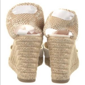 Christian Loboutain D’Orsay pumps white